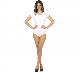 White short sleeve bodysuit or jersey for women