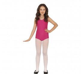 Sleeveless Fuchsia Bodysuit or Leotard for children