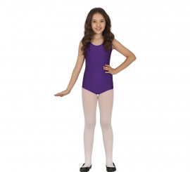 Sleeveless Lilac Bodysuit or Maillot for children