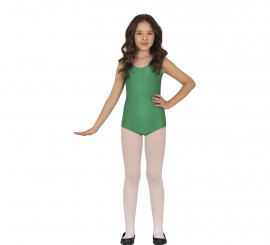 Green sleeveless bodysuit or jersey for children