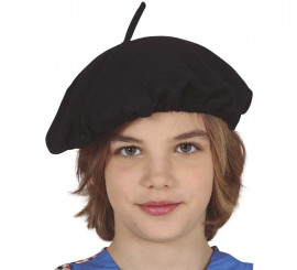 Children's Black Beret