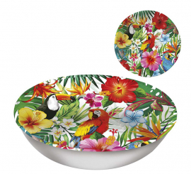 32 cm Hawaii Plastic Bowl