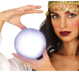 Pythoness-Ball mit Licht 12 cm