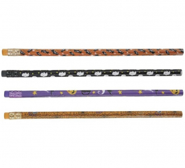 Bag of 12 Halloween Pencils 18.5 cm