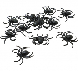 Bolsa de 12 Arañas de 7 cm