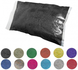 Borsa glitter in vari colori da 1kg