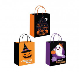 Bolsa de Regalo Halloween en modelos surtidos de 26x32x12,5 cm