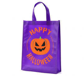 Bolsa Happy Halloween Calabaza de 38x30x10 cm