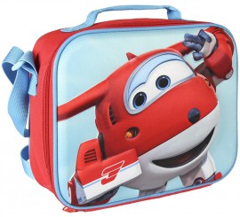 Super Wings Red Thermal Bag with embossing 23x19x8 cm