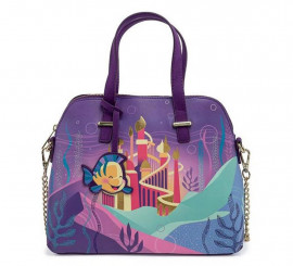 The Little Mermaid Castle Loungefly Shoulder Bag