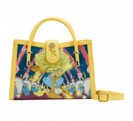 Bolsa de ombro Loungefly Personagens da Bela e a Fera