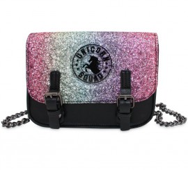 Unicorn Squad Shoulder Bag with Medium Flap of 17x16x8 cm