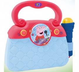 Bolso con Micrófono MP3 Peppa Pig