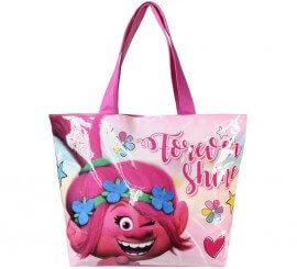 Bolsa de praia Trolls Poppy 48x35x14 cm