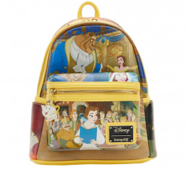 Mochila Loungefly Personagens da Bela e a Fera