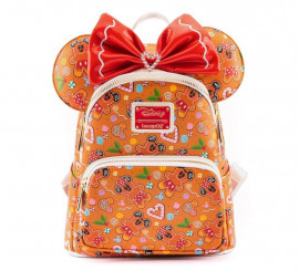 Mochila Disney Mickey e Minnie Gingerbread Loungefly