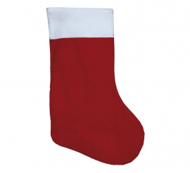 66 cm red Santa Claus boot