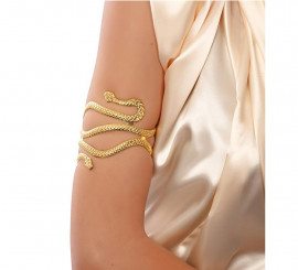 Egyptian Gold Snake Bracelet 85x83x8 cm