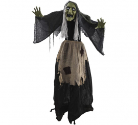 160cm Animated Witch with Sound and Movement