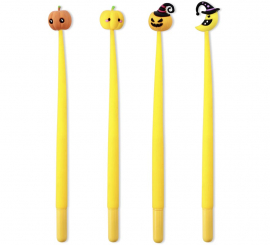 Pumpkin Silicone Pen assorted models