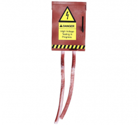 High Voltage Box with Light, Sound and Movement 27x10x55