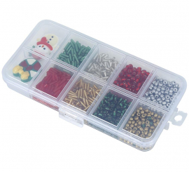 Box of 1100 Pieces for Christmas Bracelets