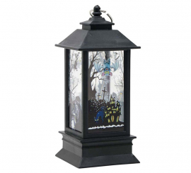 Landscape Lantern with Light 12.5X5 cm