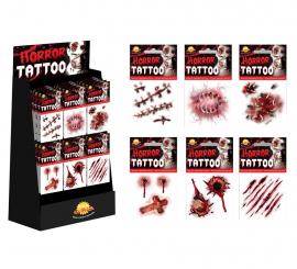 Box of 48 Assorted Tattoos