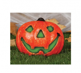 Calabaza 17 cm con  luz