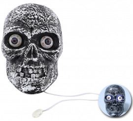 Skull with Light and Motion Sensor Skull with Light and Motion Sensor
