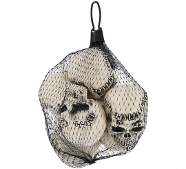 Skulls with Nail Sutures 11x11x14 cm Skulls with Nail Sutures 11x11x14 cm