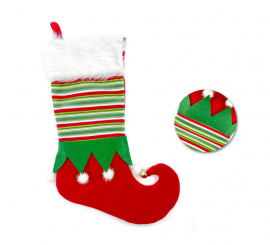 46cm Elf Boot Christmas Decoration Stocking