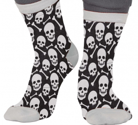 Halloween Skull Socks in sizes 22 to 48 Halloween Skull Socks in sizes 22 to 48