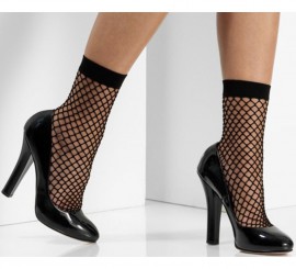 Black Fishnet Socks