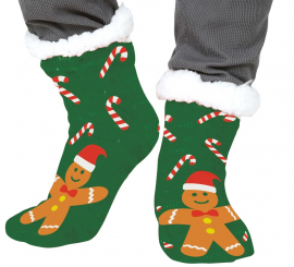Lebkuchen-Thermosocken