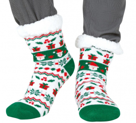 Meias Térmicas de Papai Noel Meias Térmicas de Papai Noel