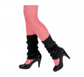 Black legwarmers for women