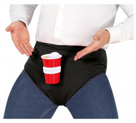 Black Ping-Pong Beer adult briefs