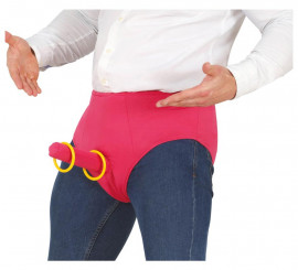 Pink underwear with underwires for Daring Games