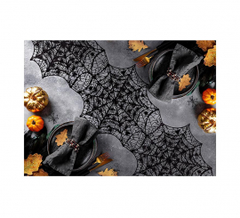 Cobwebs PVC Table Runner 34x136 cm