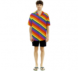 Rainbow shirt for men