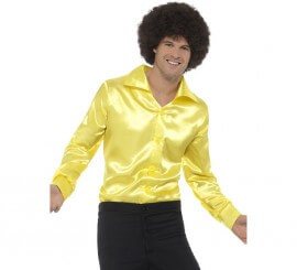 Maglia degli anni '60 - '70 gialla per gli uomini