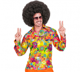Men's 60s Hippie Peace Shirt