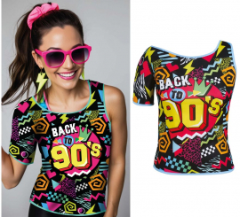 Camiseta Años 90 para mujer