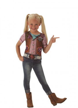 Cowgirl Costume T-shirt for girls