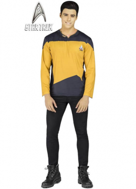 Star Trek Data Kostüm T-Shirt für Herren