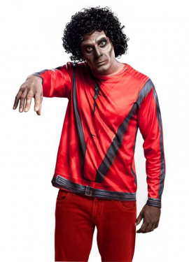 Popstar Zombie Kostüm für Herren zu Halloween