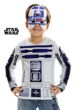 Star Wars R2-D2 Kostüm T-Shirt für Jungen