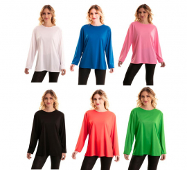 One size women's t-shirt in various colors