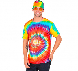 Hippie Tie-Dye T-Shirt for Adults